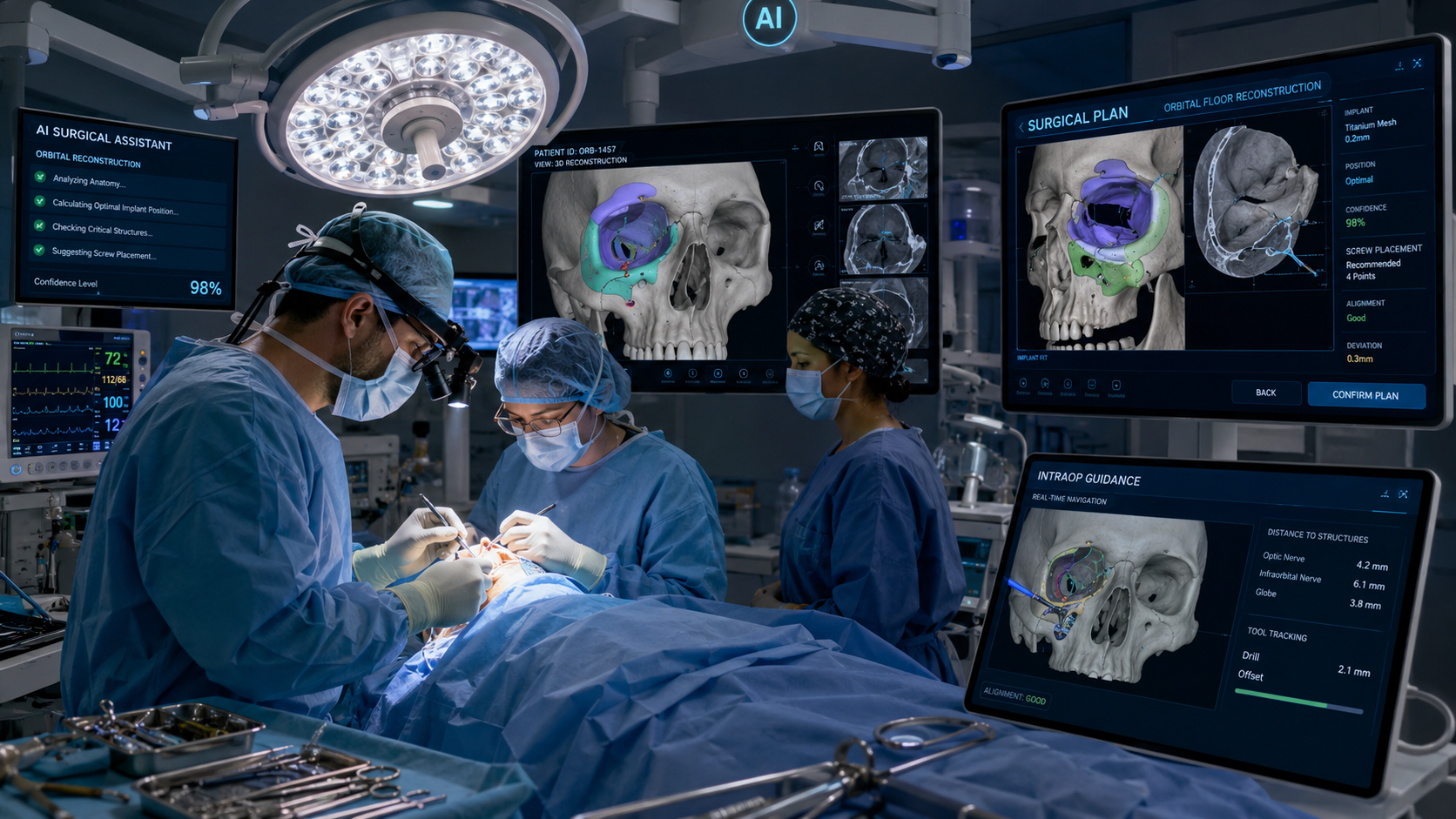 Innovador flujo de trabajo automatizado con IA para la reconstrucción orbital
